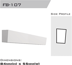 80845107 | Flatband 84x55x2400mm