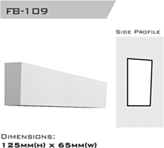 8797689109 | Flatband 125x65x2400mm