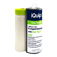 9341229105062 | iQuip Pretaped Window Masking Flim Dispenser with Envo Tape 650mm x 33m