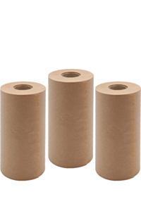 9341229104362 | Kraft Masking Paper 144mm x 50m 3 Pack