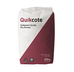 530100078 | Quikcote Dry Polymer Render 20Kg