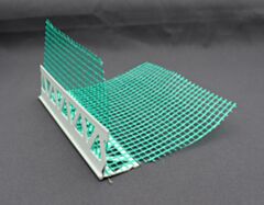 9337864000275 | RSC PVC 90 Deg Render Mudbump Mesh Trim 3M
