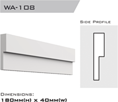 1084534348 | Window architrave 180x40x2400mm