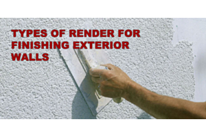 Choosing exterior wall finishes