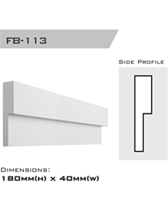 FB-113 | Flatband Step 180x40x2400mm