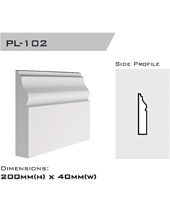 PL-102 | Plinth 200x40x2400mm