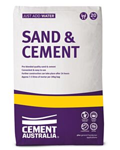 14063 | Cement Australia SAND & CEMENT 20KG
