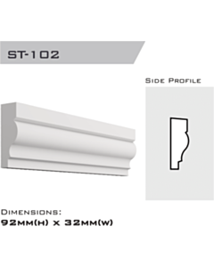ST-102 | Stringer 92x33x2400mm