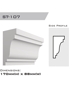 ST-107 | Stringer 170x88x2400mm