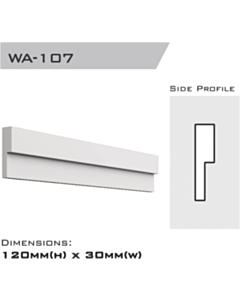WA-107 | Window architrave 120x30x2400mm