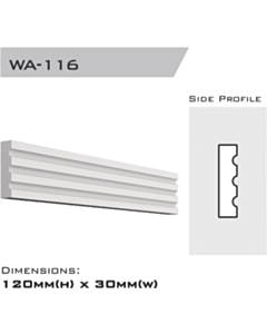 WA-116 | Window architrave 120x30x2400mm 2