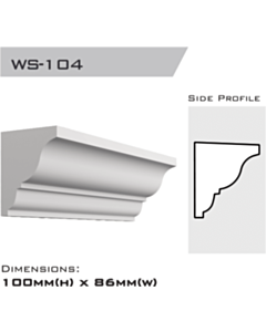 WS-104 | Window Sill 100x86x2400mm