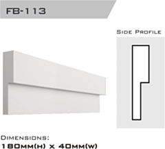 0534113 | RSC Flatband Step 180x40x2400mm