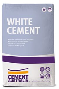 14026 | Cement Australia White Cement 20Kg
