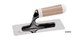 21093 | Marmorino Tools Dual X-Trowel W/Wood Handle 200 x 80 x 0.6
