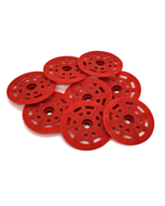 12 | RSC Render Washer/Button Red 48 mm 100 pcs