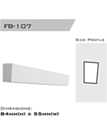 FB-107 | Flatband 84x55x2400mm