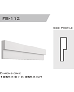 FB-112 | Flatband Step 120x30x2400mm