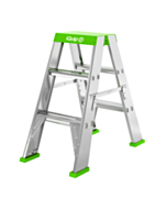9341229101415 | iQuip Double Sided Ladder 3 Step 900mm 170KG Rated