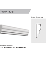 105777342 | Window architrave 115x40x2400mm (Special Order)