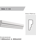 1137869786 | Window architrave 100x40x2400mm (Special Order)