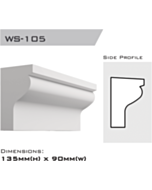 WS-105 | Window Sill 135x90x2400mm